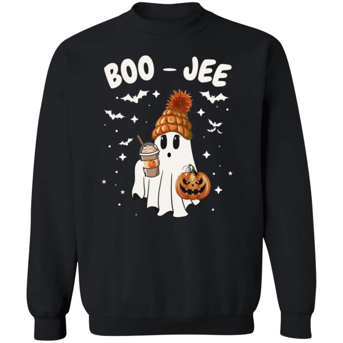 Boo Jee pull over sweatshirt, Halloween Humor Shirt, Ghost shirt, Women's funny shirt, Women's funny Halloween shirt, High Maintenance Ghost Shirt For Women