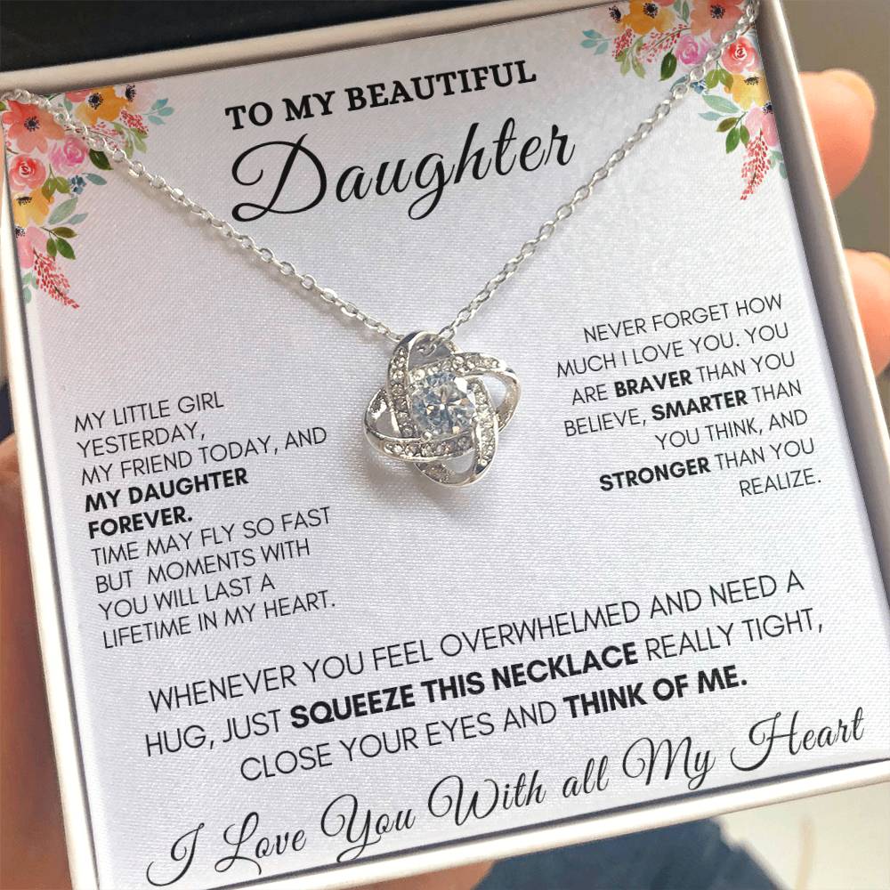 Love Knot Daughter Necklace