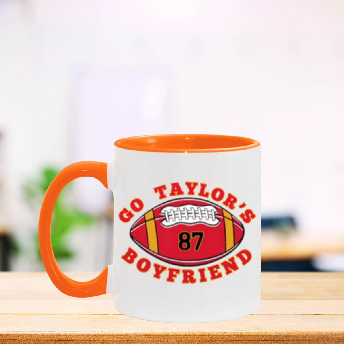 Go Taylor's Boyfriend Game Day Mug, Funny Football Mug