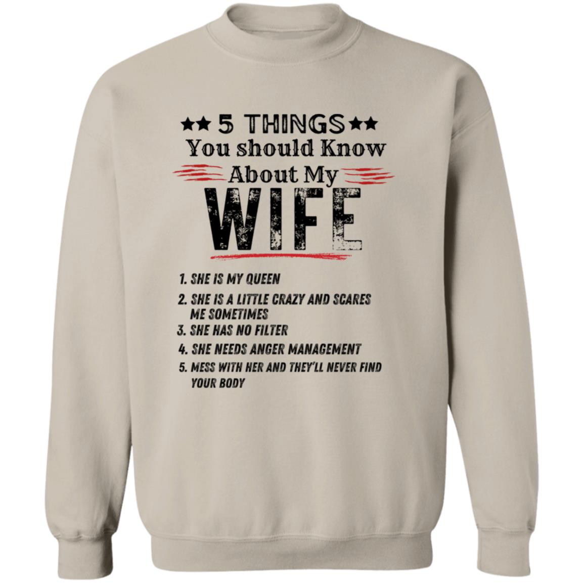 5 Things You Should Know Sweatshirt