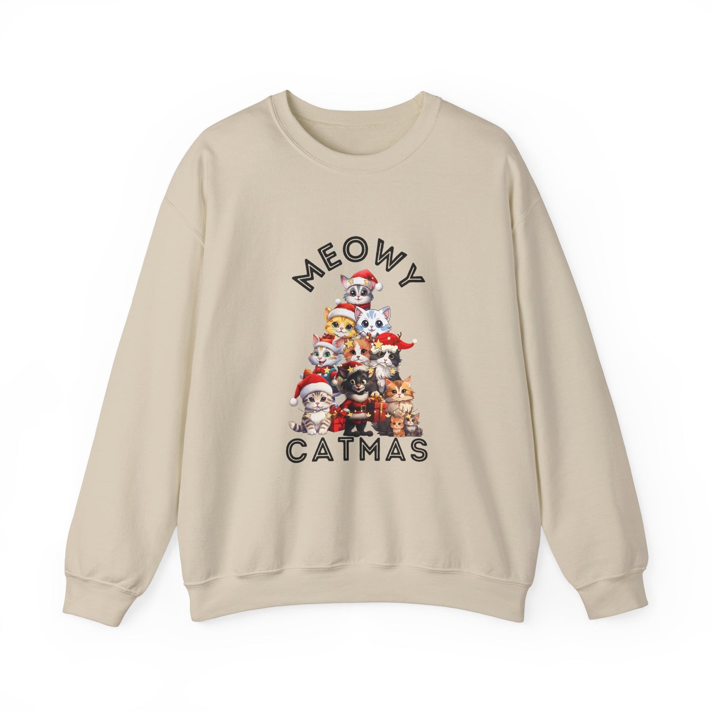 Christmas Cat Tree Sweatshirt