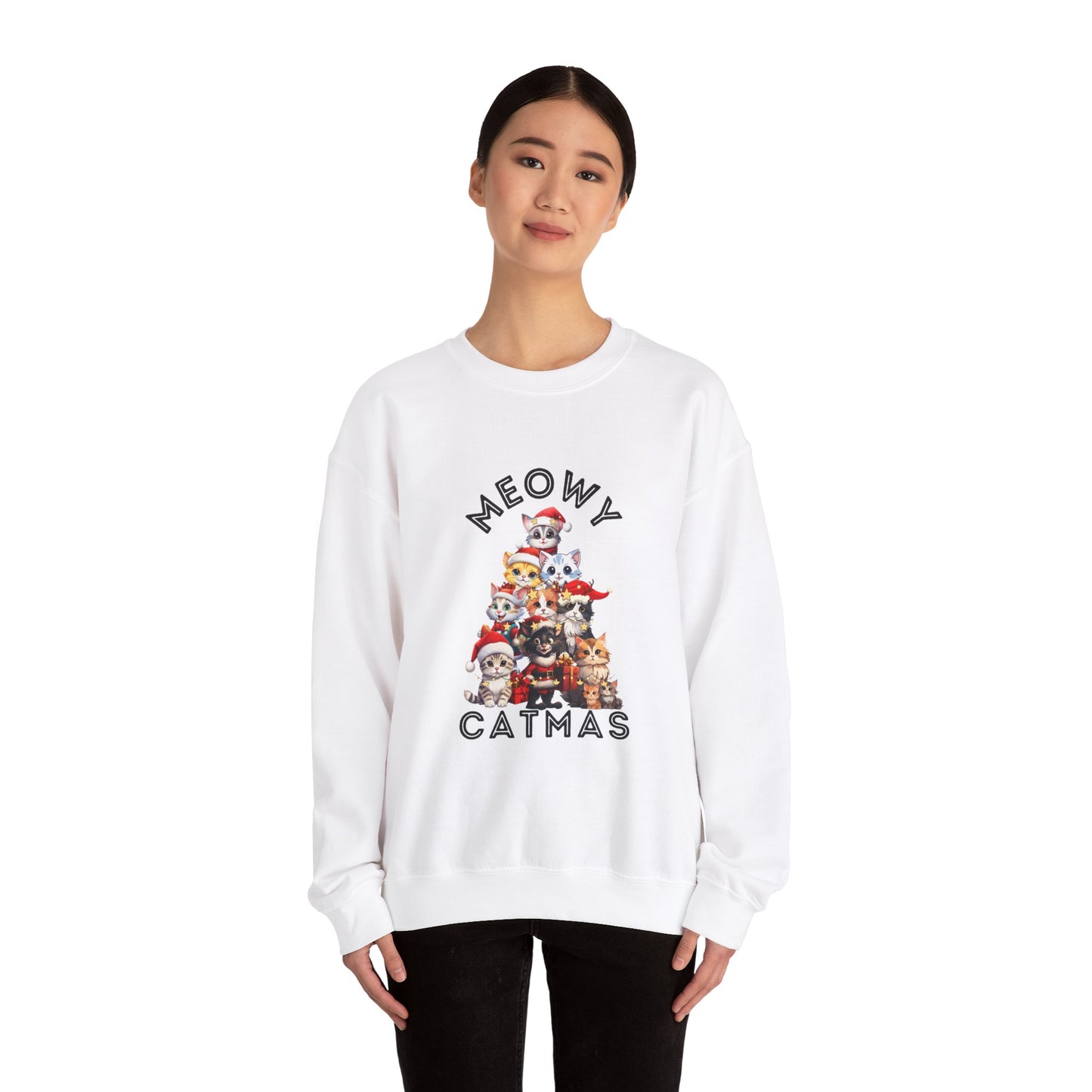 Christmas Cat Tree Sweatshirt