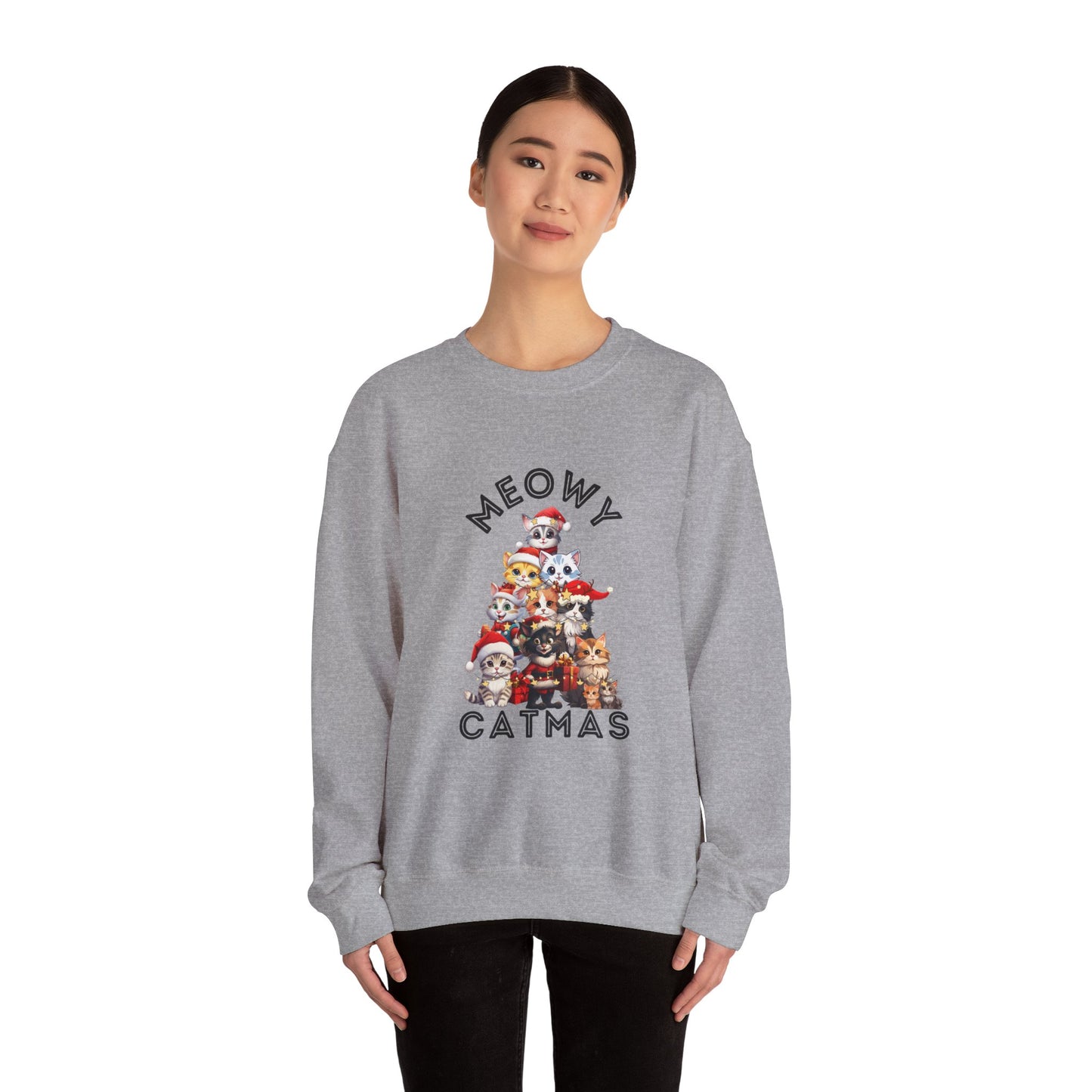 Christmas Cat Tree Sweatshirt