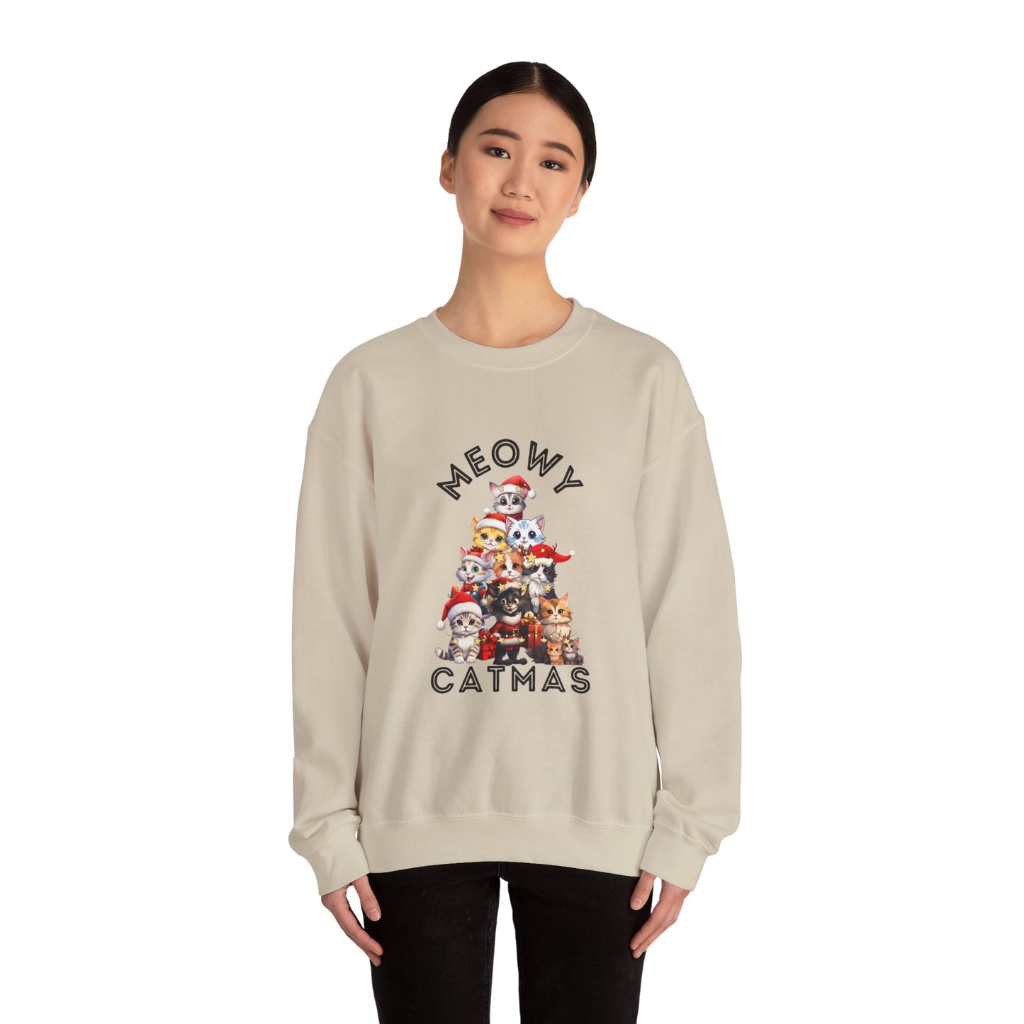 Christmas Cat Tree Sweatshirt