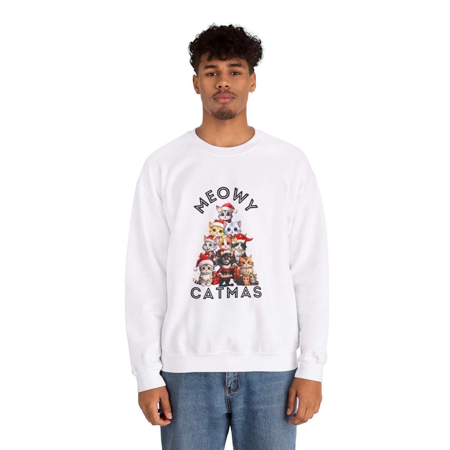 Christmas Cat Tree Sweatshirt