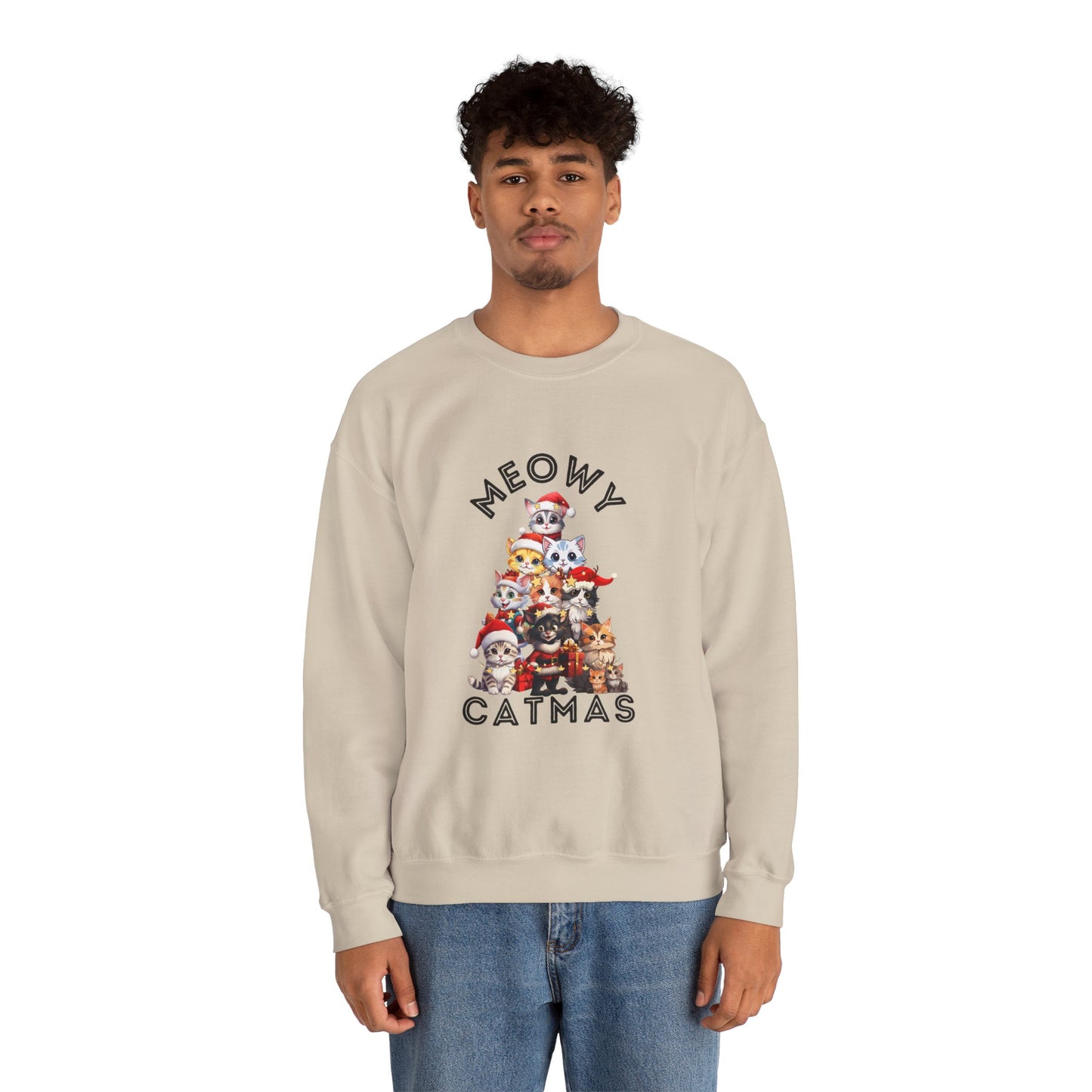 Christmas Cat Tree Sweatshirt