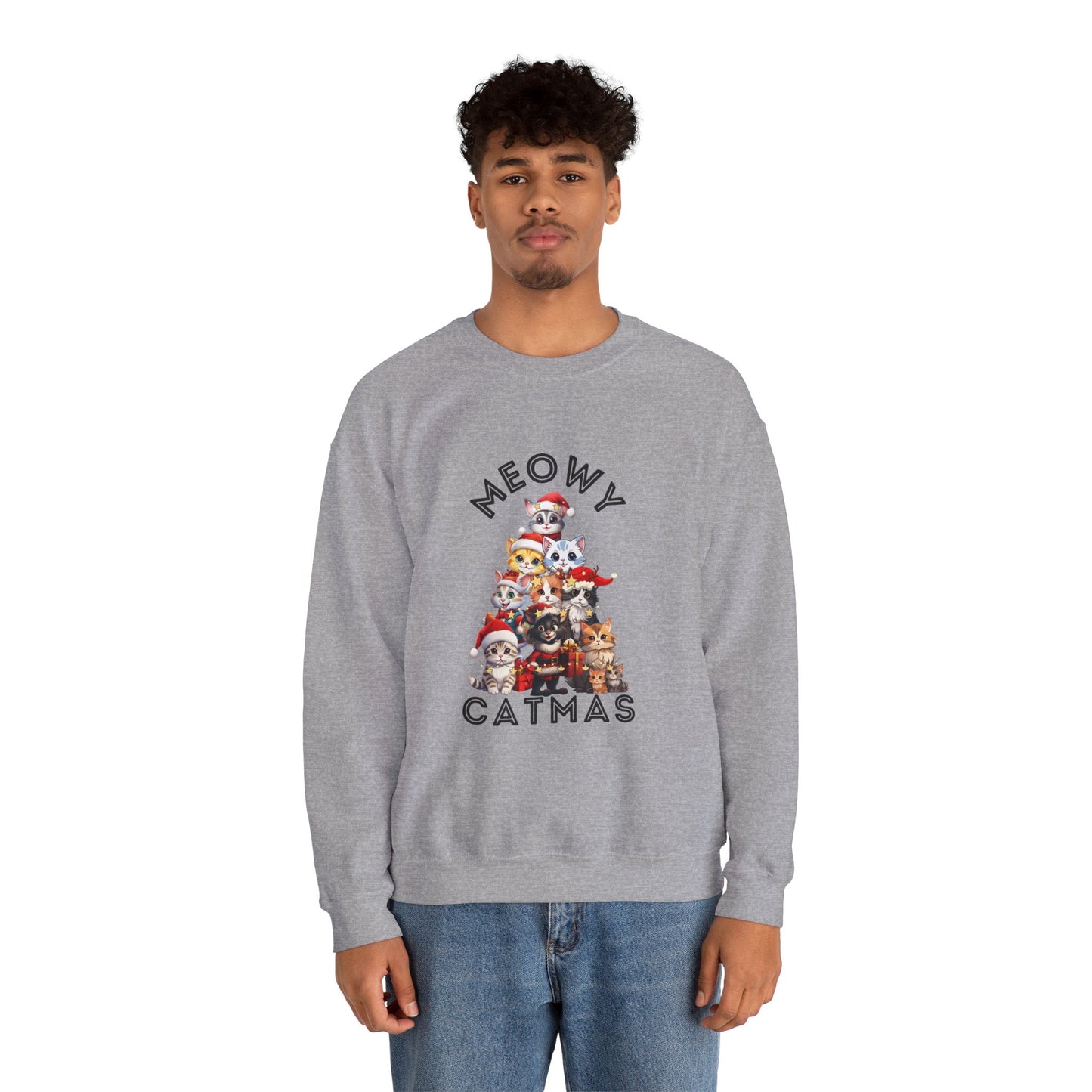 Christmas Cat Tree Sweatshirt