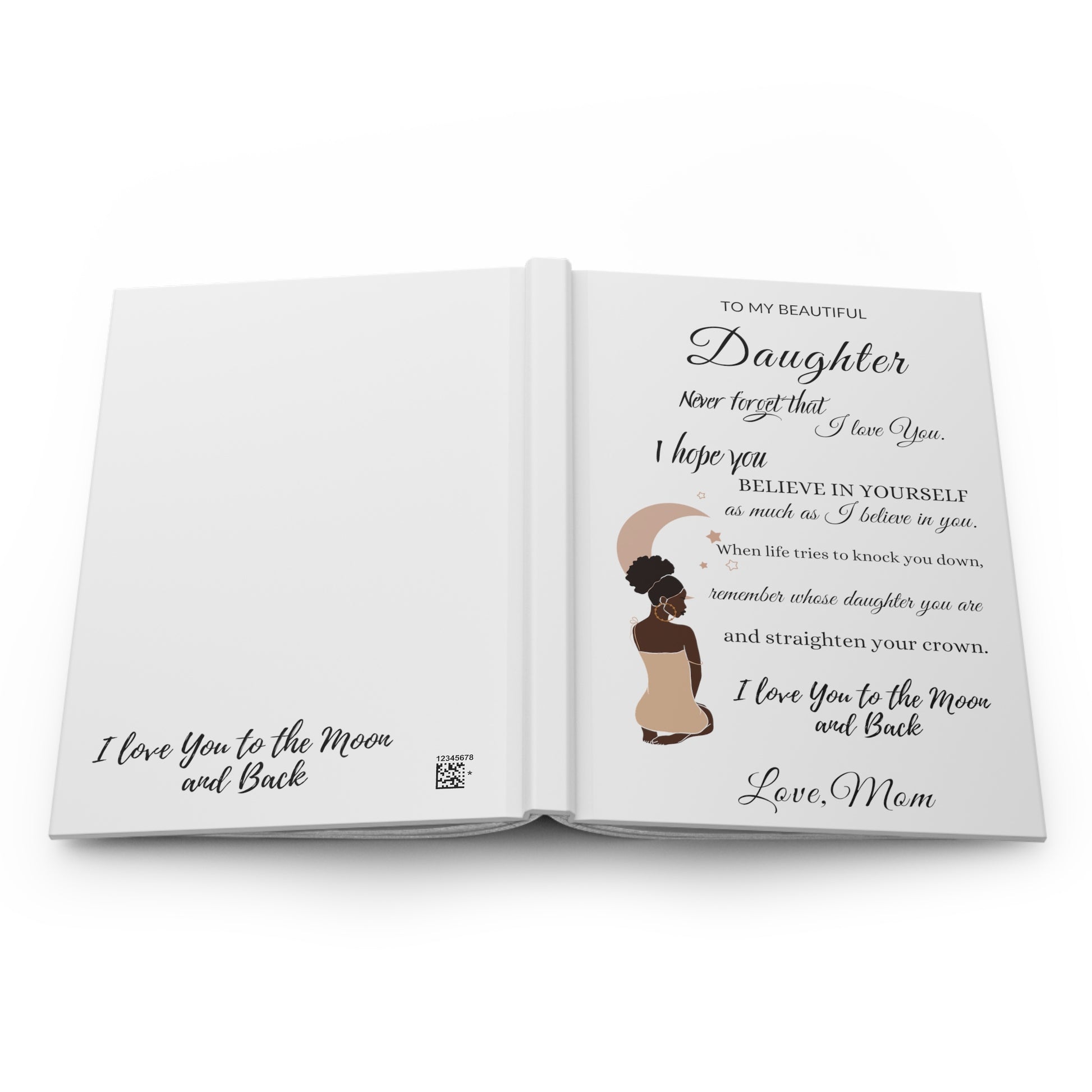 DAUGHTER Hardcover Journal