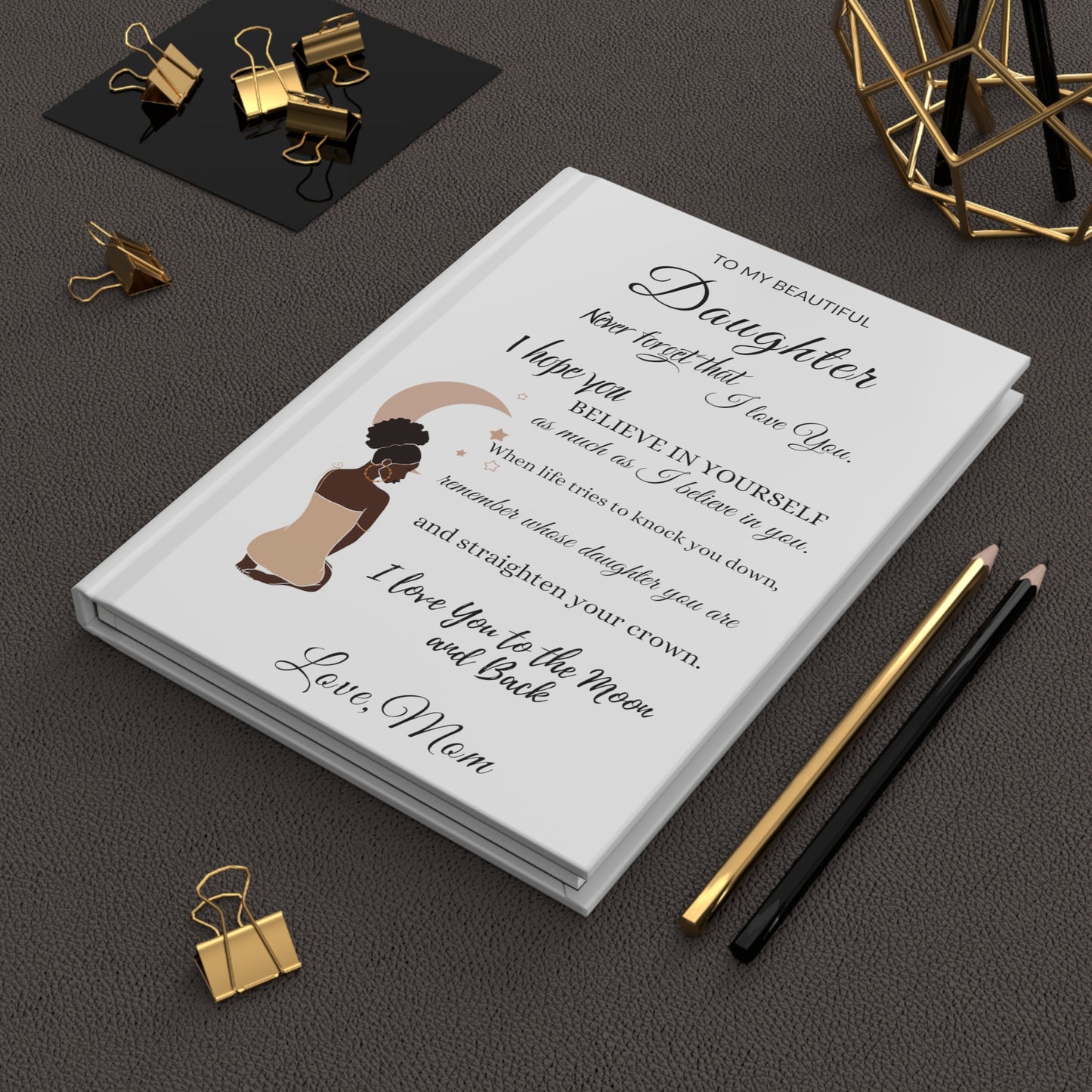 DAUGHTER Hardcover Journal