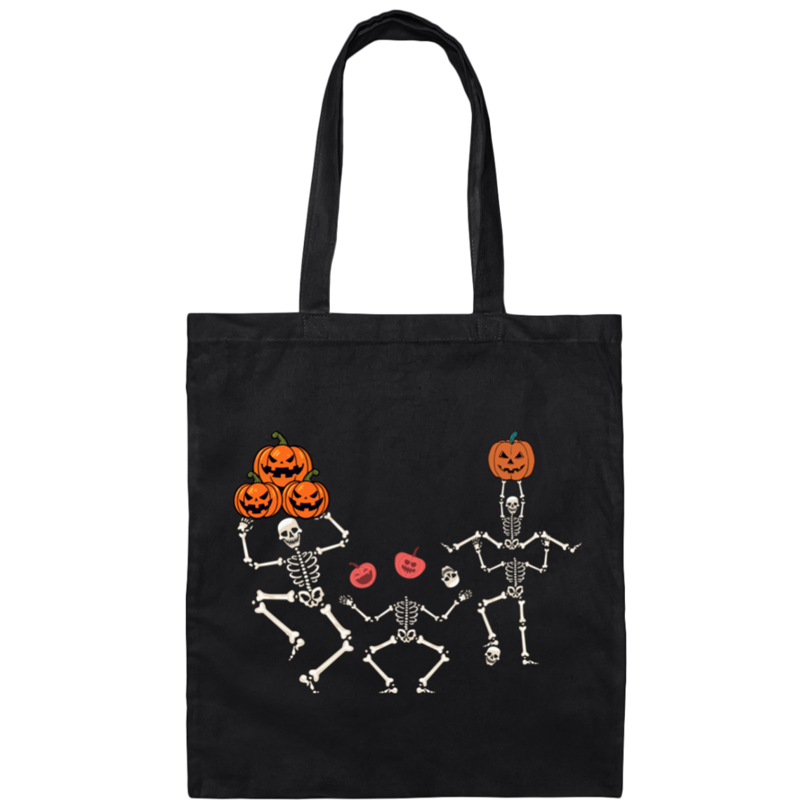 skeleton tote bag