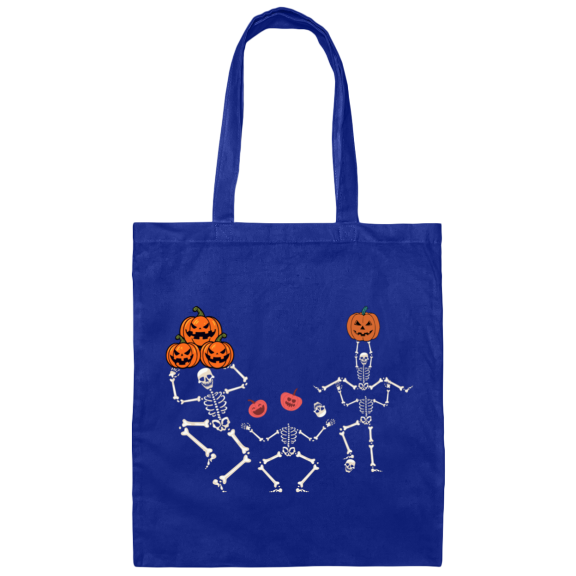 skeleton tote bag