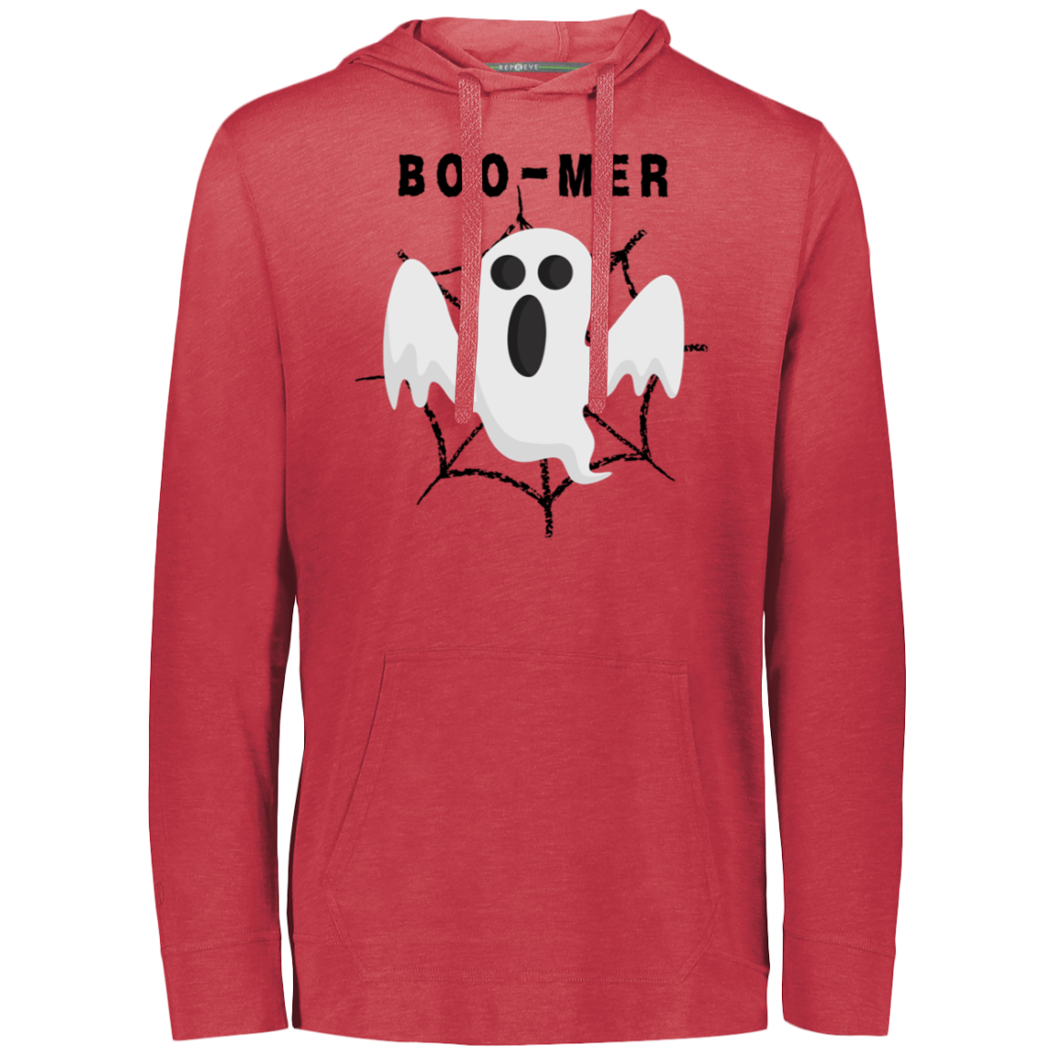spooky ghost boomer hoodie