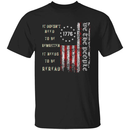 We The People Tee 1776 Independence Day, Veterans Day, Flag Shirt, Flag T-Shirt, Flag Tee