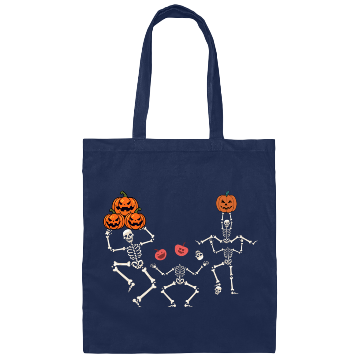 skeleton tote bag