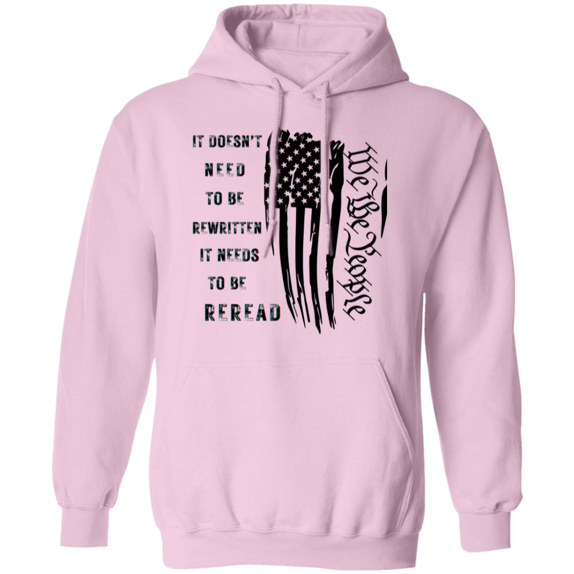 It Needs To Be Reread-Veterans Day Hooded Sweatshirt