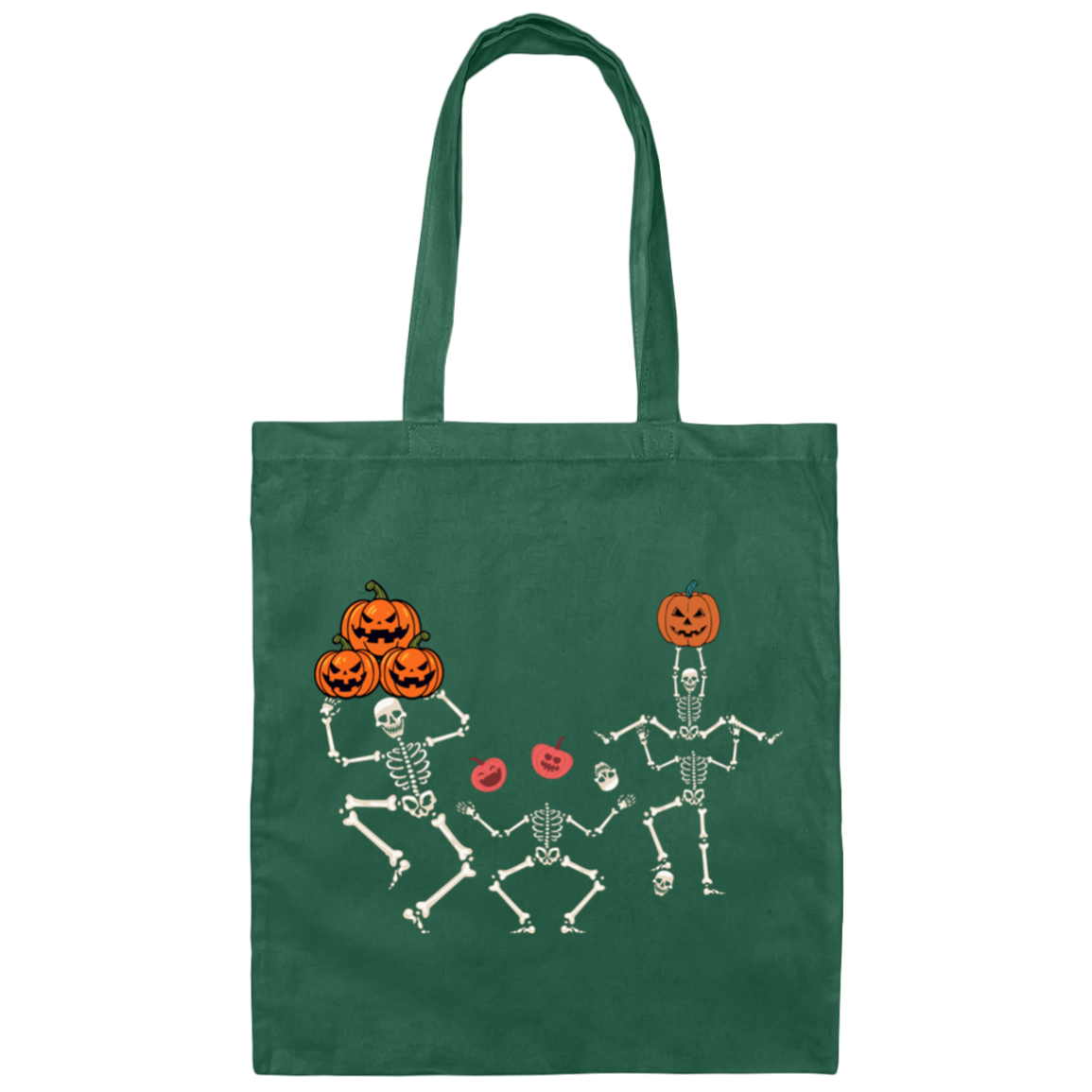 skeleton tote bag