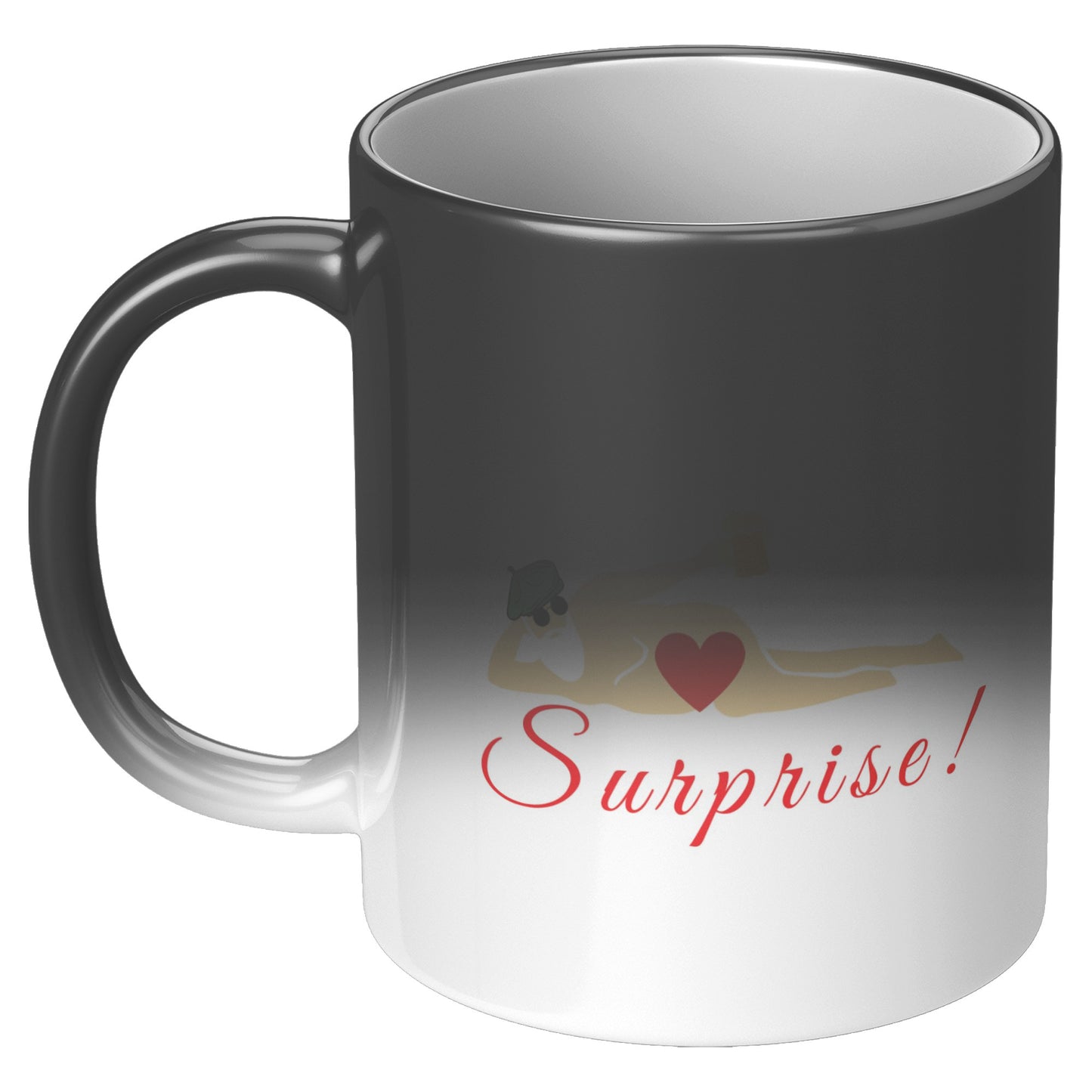 Funny Dad Bod Color Changing Mug | Valentine's Day, Anniversary Gift