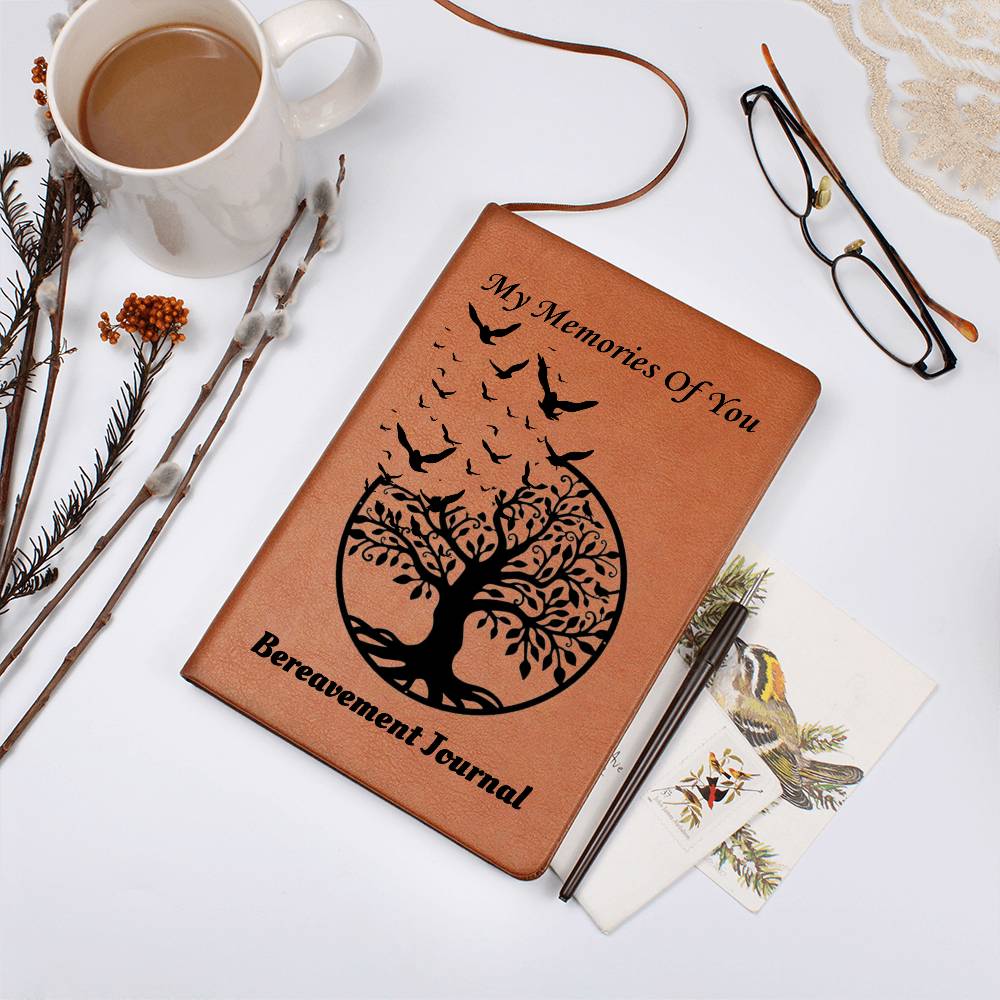 My Memories Of You Bereavement Vegan Leather Journal