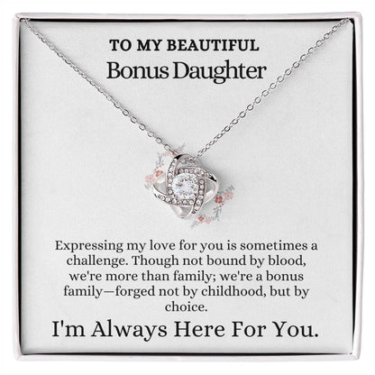 To My Beautiful Bonus Daughter