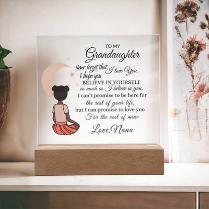 Granddaughter Acrylic Plaque 