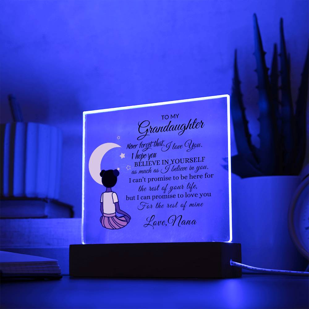 Granddaughter Acrylic Plaque 