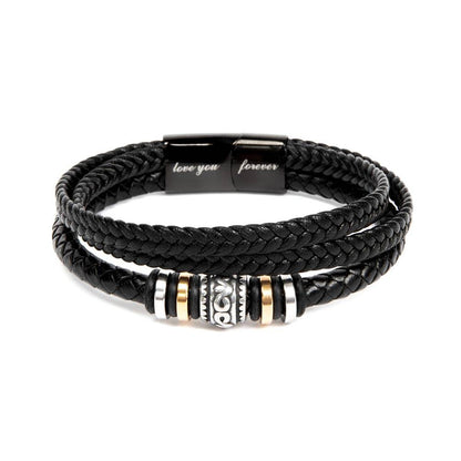 To My Amazing Son-Love You Forever Bracelet