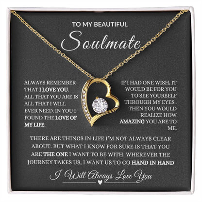 SOULMATE FOREVER LOVE NECKLACE
