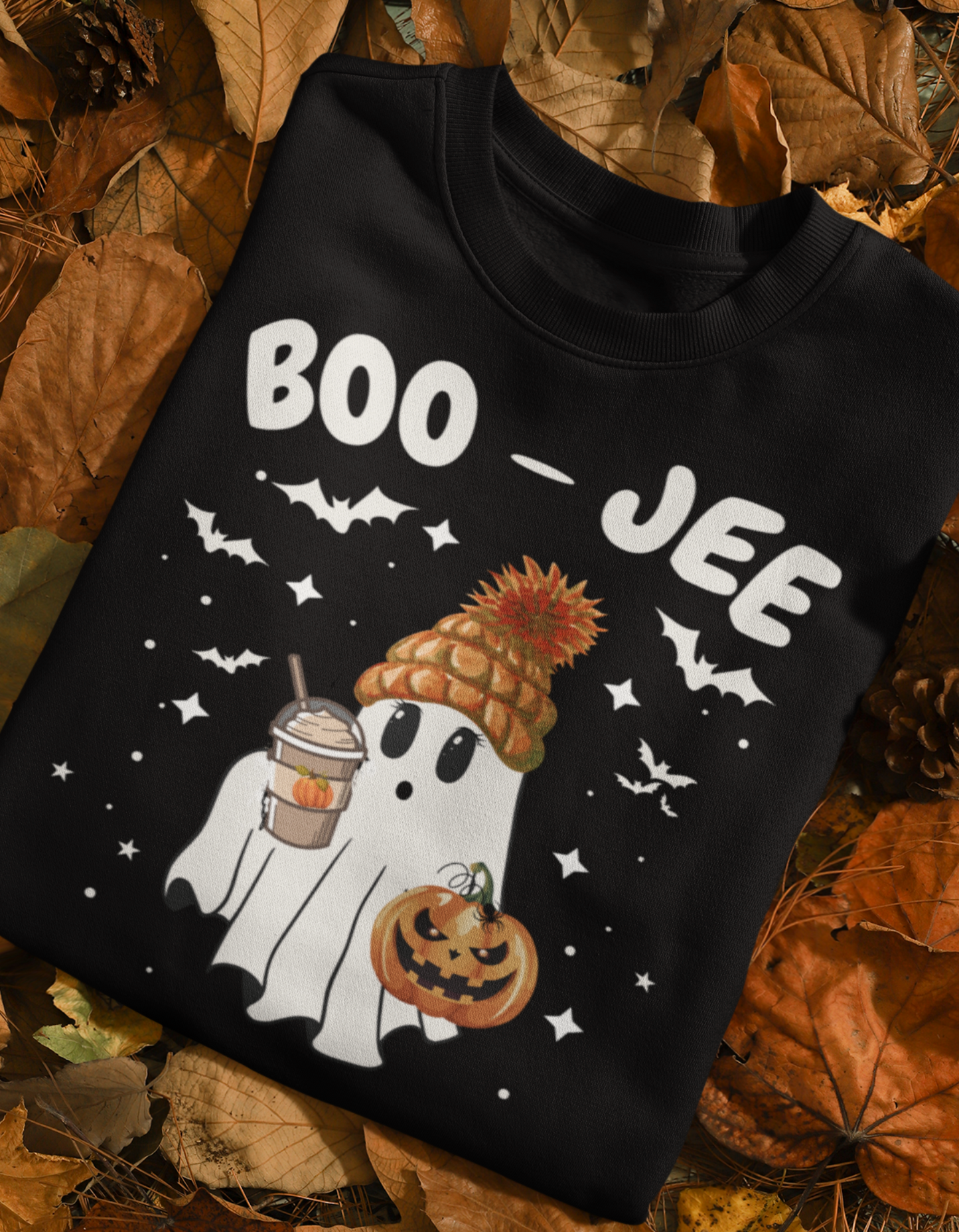 Boo Jee pull over sweatshirt, Halloween Humor Shirt, Ghost shirt, Women's funny shirt, Women's funny Halloween shirt, High Maintenance Ghost Shirt For Women