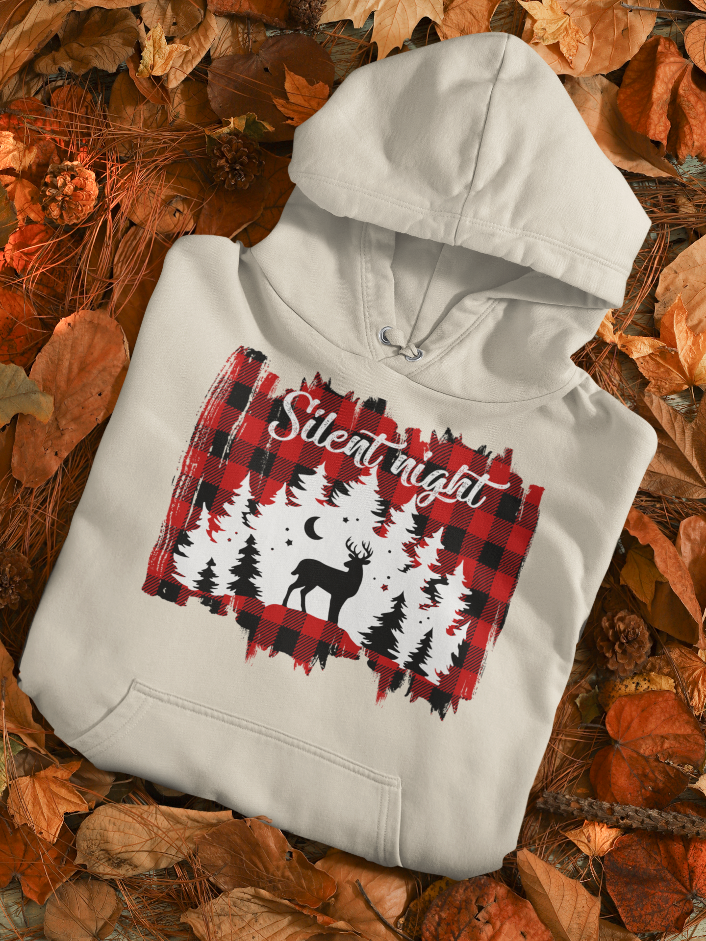 Silent Night Hunting Pull over Casual Sports Hoodie