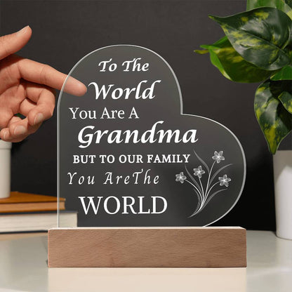 3D Lamp For Grandma