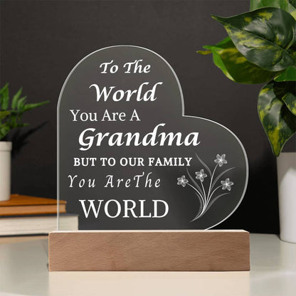 3D Lamp For Grandma