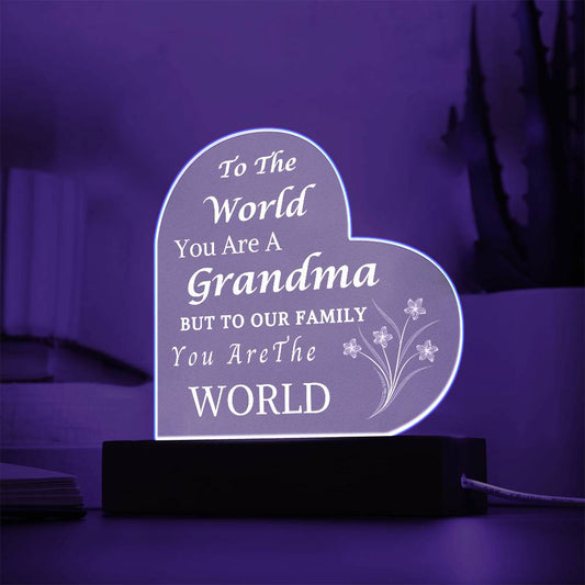 3D Lamp For Grandma