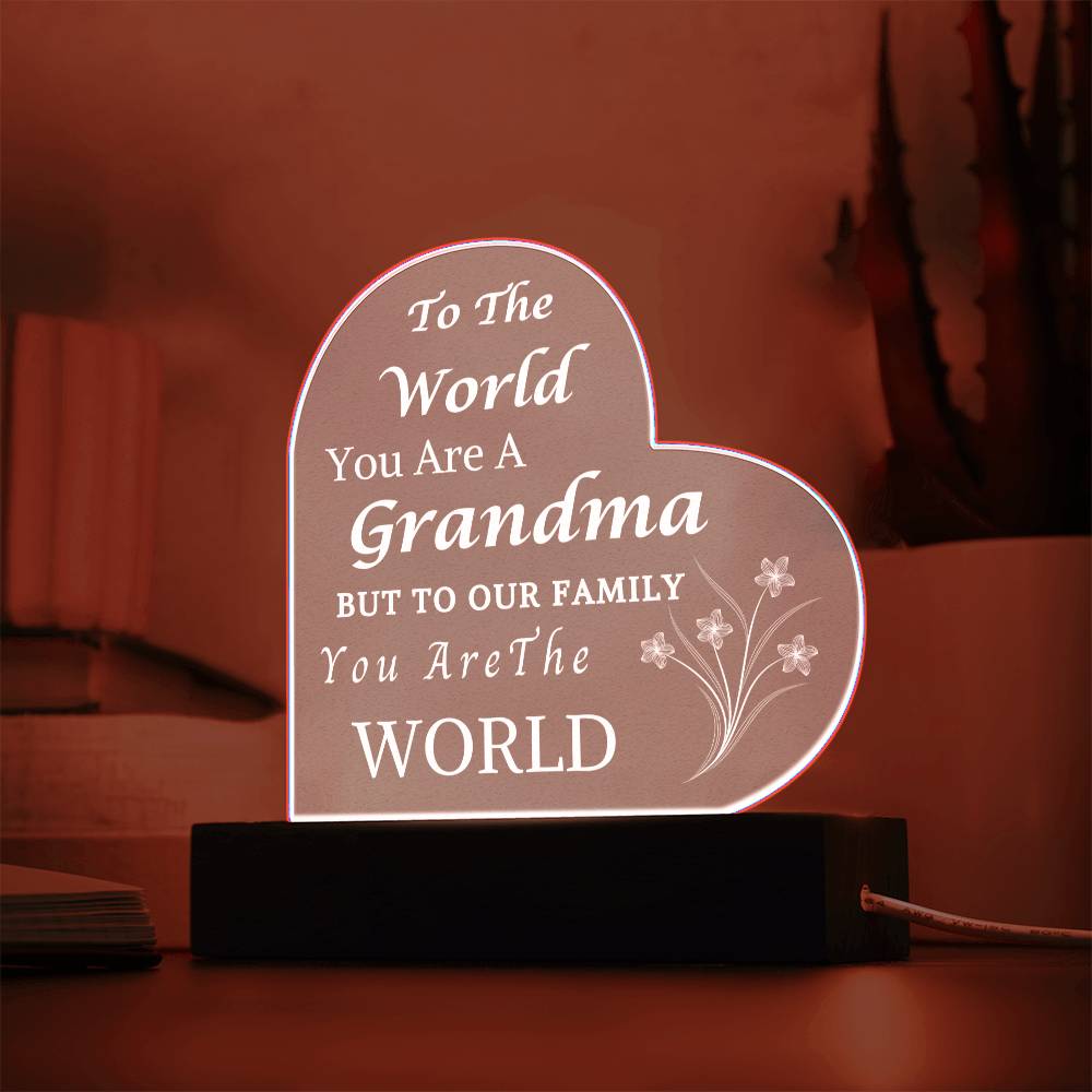 3D Lamp For Grandma