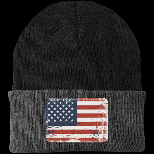 American Flag Beanie